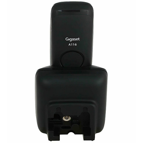 Радіотелефон DECT Gigaset A116, чорний