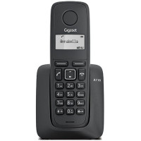 Радіотелефон DECT Gigaset A116, чорний