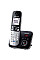 Радіотелефон DECT Panasonic KX-TG6821UAB, чорний