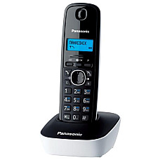 Радіотелефон DECT Panasonic KX-TG1611UAW, чорно-білий