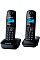 Радіотелефон DECT Panasonic KX-TG1612UAH, чорно-сірий