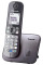Радіотелефон DECT Panasonic KX-TG6811UAM, Metallic