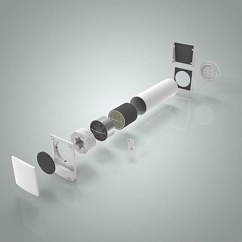 Рекуператор Ventoxx Harmony 0,5м пульт дистанційного керування LED-індикація захисна кришка