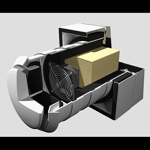 Рекуператор Ventoxx Harmony Slim Line 0.5м пульт дистанційного керування  LED-індикація компенсаційний короб