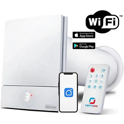 Рекуператор Ventoxx Harmony Smart 0,5м пульт дистанционного управления Wi-Fi LED-индикация пластиковая решетка