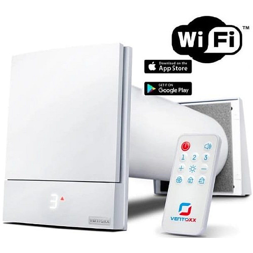 Рекуператор Ventoxx Harmony Smart 0,75м  пульт дистанційного керування Wi-Fi LED-індикація захисна кришка
