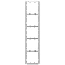 Рамка для вимикача на 5 секції Ajax Frame 5 seats for LightSwitch Vertical