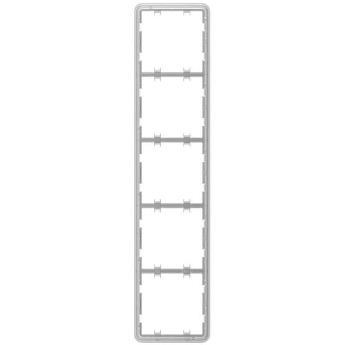 Рамка для вимикача на 5 секції Ajax Frame 5 seats for LightSwitch Vertical