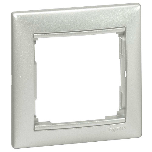 Рамка 1 пост Legrand Valena Classic, алюминий