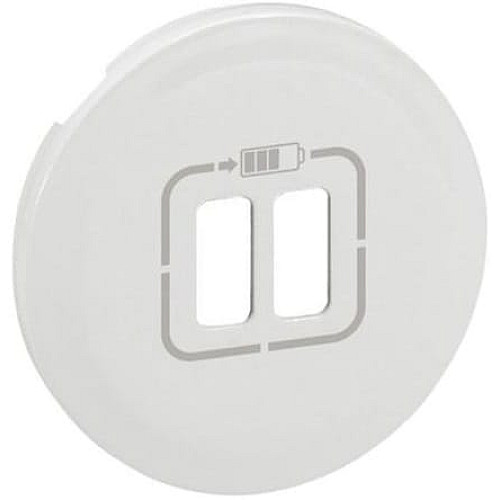 Лицьова панель розетки Legrand 1xRJ45 6 для UTP/FTP/SFTP, Celiane, білий