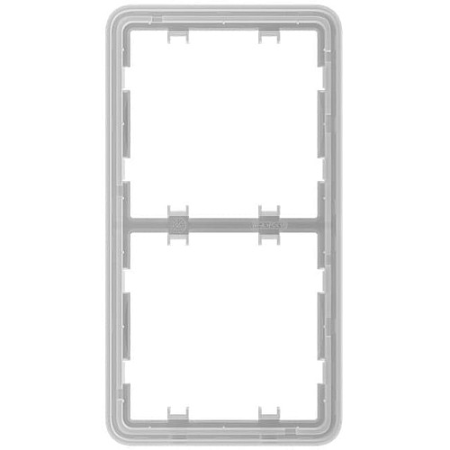 Рамка для вимикача на 2 секції Ajax Frame 2 seats for LightSwitch Vertical