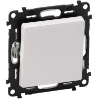 Выключатель Legrand Valena LIFE, 10АХ, 250V, автоматические клеммы, белый