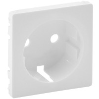 Лицьова панель розетки Schuko Legrand Valena LIFE, INMATIC, білий
