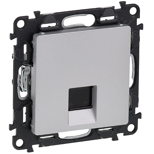 Розетка RJ45 Кат.5е UTP Legrand Valena LIFE, алюміній