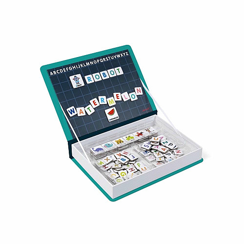 Магнитная книга Janod Английский алфавит 116эл