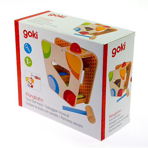 Сортер з молоточком goki Музичний куля