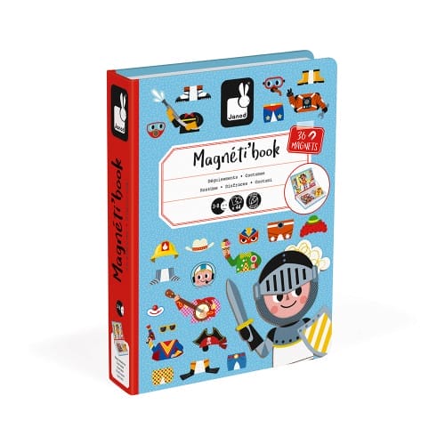 Магнитная книга Janod Наряды для мальчика 36эл.