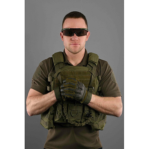 Рукавички тактичні 2E, Sensor Touch L, зелені