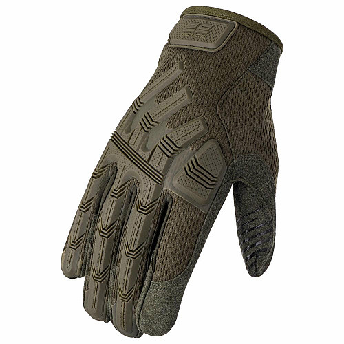 Рукавички тактичні 2E, Full Touch, XL, зелені
