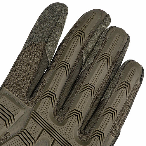Рукавички тактичні 2E, Full Touch, XL, зелені