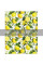Рушник для кухні ARDESTO Sicilian lemons 50x68см, 100% бавовна, зелений