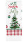 Набір рушничків для кухні ARDESTO Christmas Tree 38х63см, 2шт, 100% бавовна, зелений