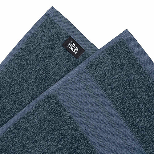 Рушник махровий ARDESTO SuperSoft 50х90см, 100% бавовна, синій