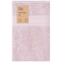 Рушник махровий ARDESTO SuperSoft 70х140см, 100% бавовна, рожевий