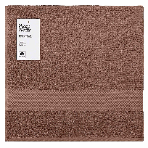 Рушник махровий ARDESTO Essence 70х140см, 100% бавовна, коричневий