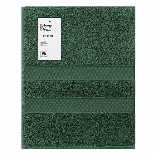 Рушник махровий ARDESTO Splendid 50х90см, 100% бавовна, зелений