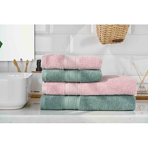 Рушник махровий ARDESTO SuperSoft 50х90см, 100% бавовна, рожевий