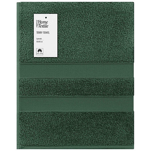 Рушник махровий ARDESTO Splendid 50х90см, 100% бавовна, зелений