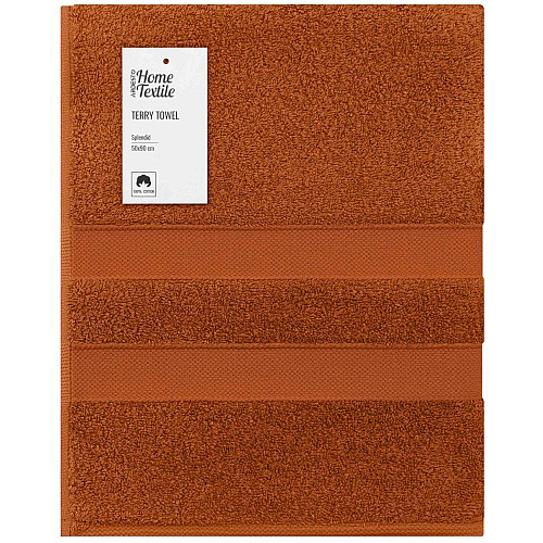 Рушник махровий ARDESTO Splendid 50х90см, 100% бавовна, теракотовий