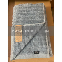 Рушник махровий ARDESTO Lines 70х140см, 100% бавовна, синій