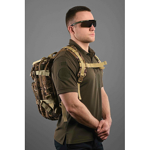 Рюкзак тактичний 2Е, 25L, Molle, камуфляж