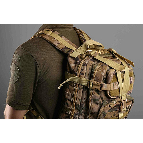 Рюкзак тактичний 2Е, 25L, Molle, камуфляж
