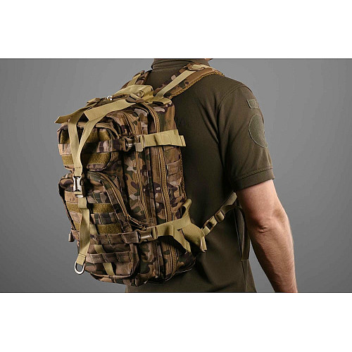 Рюкзак тактичний 2Е, 25L, Molle, камуфляж