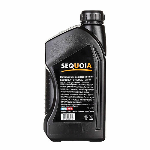 Олива моторна SEQUOIA  для 4-тактного двигуна 1л