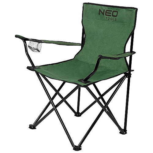Стул раскладной Neo Tools, 79x39x43см, до 120кг, 1.8кг, чехол
