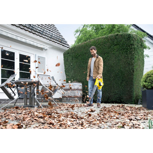 Повітродув садовий акумуляторний Karcher Leaf Blower LBL 4 36В 330куб/год 2.2кг без АКБ та ЗП