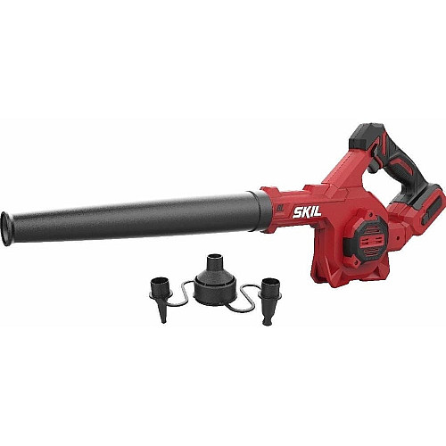 Воздуходув аккумуляторный SKIL 3161 CB Compact 20В акб 1х2.5А·час 300км/час 3 насадки 1.2кг