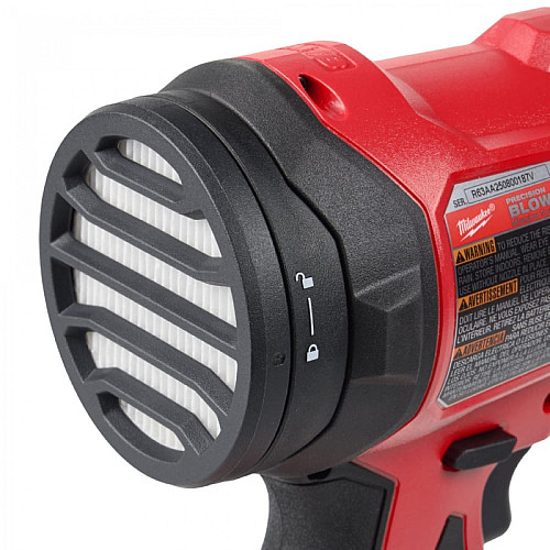 Повітродув акумуляторний MILWAUKEE, M18 BLHSB-0 18В 2880м/с 18000об/хв 1.2кг без АКБ та ЗП