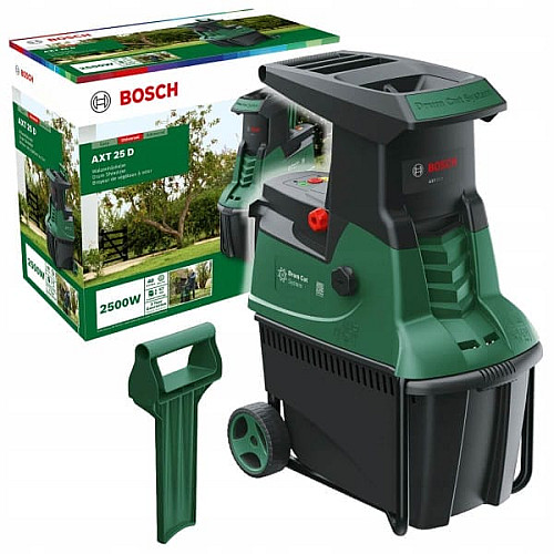 Измельчитель садовый Bosch AXT 25 D 2500Вт 40мм 31.3кг фреза низкошумная