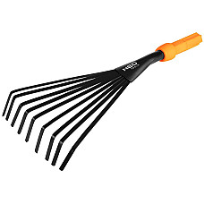 Граблі-віяло садові Neo Tools, ширина 12.5см, 33см, система NEO Click 0.15кг