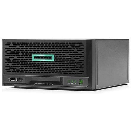 Сервер HPE MicroServer Gen10 Plus v2 E-2314 2.80GHz/4-core/1P, 16GB-U, VROC, 4LFF NHP, 180W External PS, MicroTower, iLo STD, 1Y Warranty