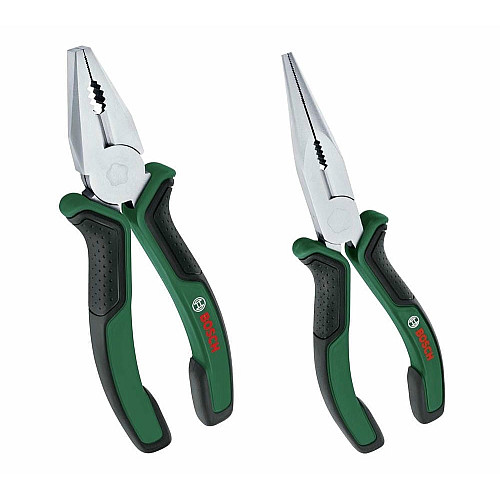Плоскогубцы Bosch комбинированные, удлиненные, набор 2шт