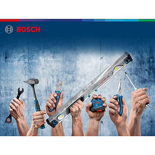 Плоскогубцы Bosch Professional комбинированные, удлиненные, бокорезы, набор 3шт