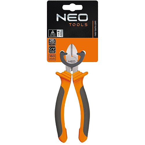 Кусачки-бокорезы Neo Tools, 160мм, CrV