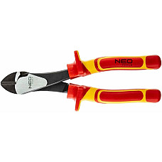 Кусачки-бокорезы Neo Tools, диэлектрические, для работ под напряжением 1000В, 180мм, CrV