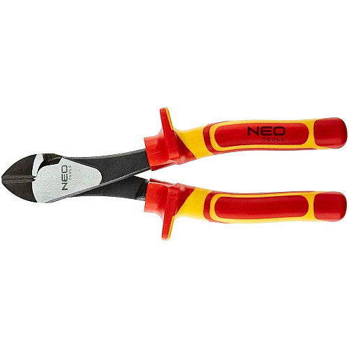 Кусачки-бокорезы Neo Tools, диэлектрические, для работ под напряжением 1000В, 180мм, CrV